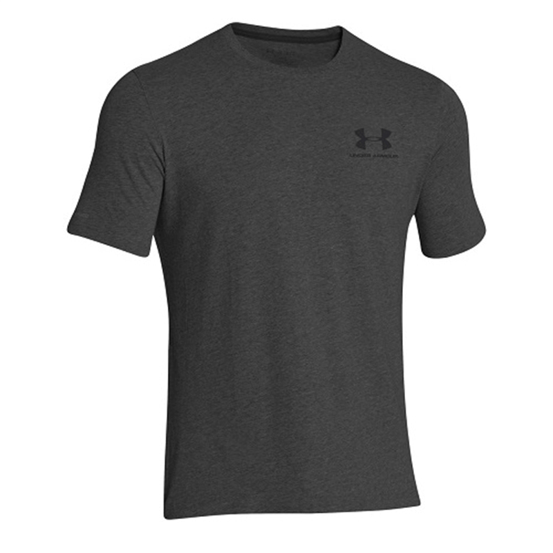 Under Armour Charged Cotton Sportstyle Left Chest Logo T Dark Grey