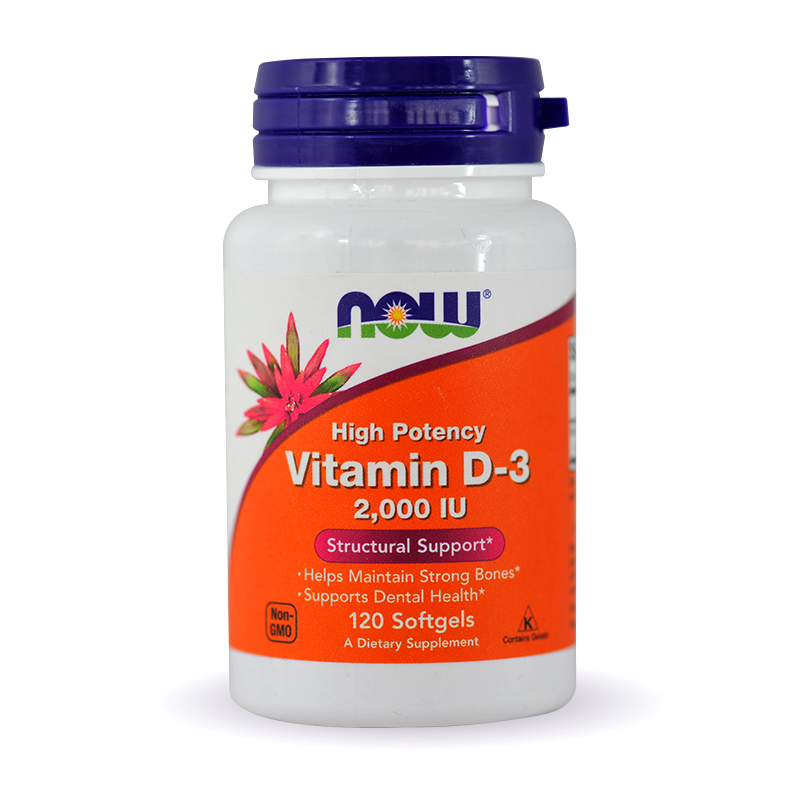 Now High Potency Vitamin D-3