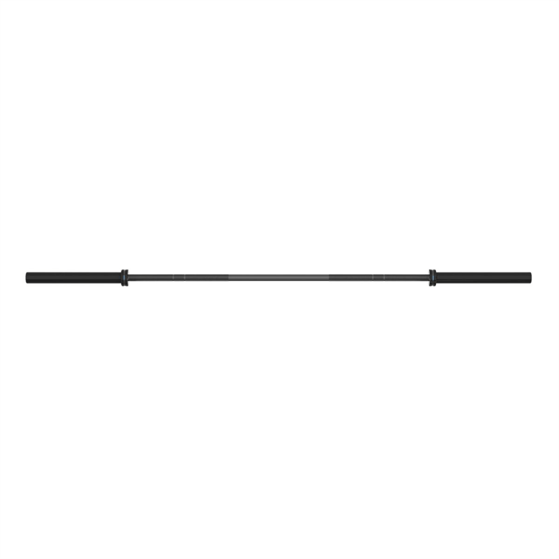 SFD Gym Sztanga olimpijska czarna 28mm z gumowym logo 2.2m/20kg
