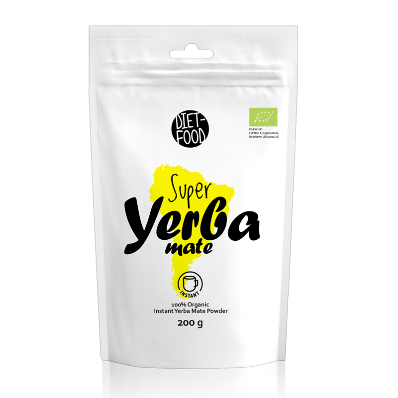 Diet Food Bio yerba powder instant