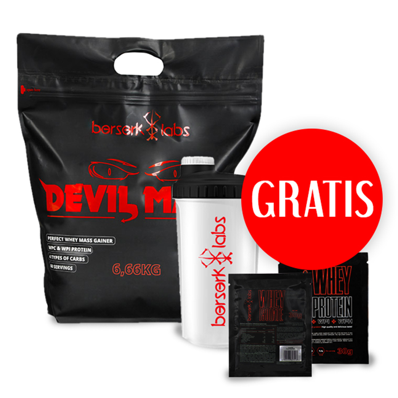 Berserk Labs Devil Mass + Shaker + 2xPróbka