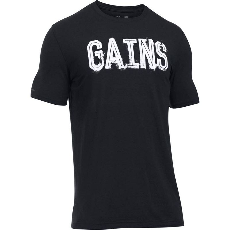 Under Armour Gains SS T Black