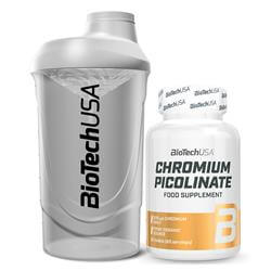 Chromium picolinate 60caps + Shaker Gratis