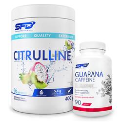 Citrulline 400g + Guarana Caffeine 90tab