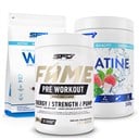 Creatine 500g + Wpc Protein Plus 900g + Fame Pre Workout 300g ()