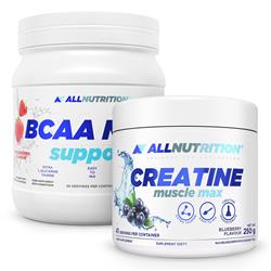 Creatine Muscle Max 250g + BCAA Max Support 500g