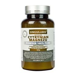 Cytrynian Magnezu Powder 100% Pure