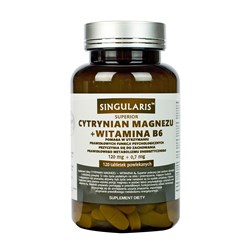 Cytrynian Magnezu + Witamina B6