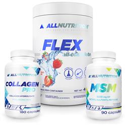 Flex 400g + Collagen Pro 180caps +MSM 90caps
