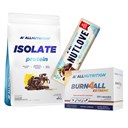 Isolate Protein 908g + Burn4ALL Extreme 120caps + Nutlove Milk Chocolate Bar 69g Gratis ()