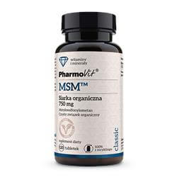 MSM Siarka organiczna 750 mg