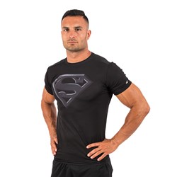 Men's Alter Ego Compression Shortsleeve Superman New