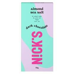 NICKS Dark Chocolate Almond Sea Salt