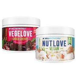 Nutlove Vegan Coconut 500g + VegeLove Choco Cherry 500g