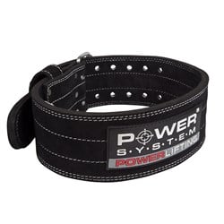 Power Lifting Belt Black 3800