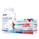 Probiotic 100 Ultimate 60cap + SFD Maślan Sodu 120caps ()