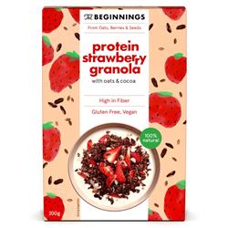 Strawberry Protein Oat Granola