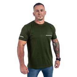 T-Shirt Męski Slim FIT Zielony