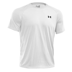 UA Tech Short Sleeve White