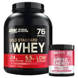 Whey Gold Standard 100% 2270g + Amino Energy 270g