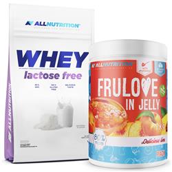 Whey Lactose Free Protein 700g + FRULOVE In Jelly Peach 1000g