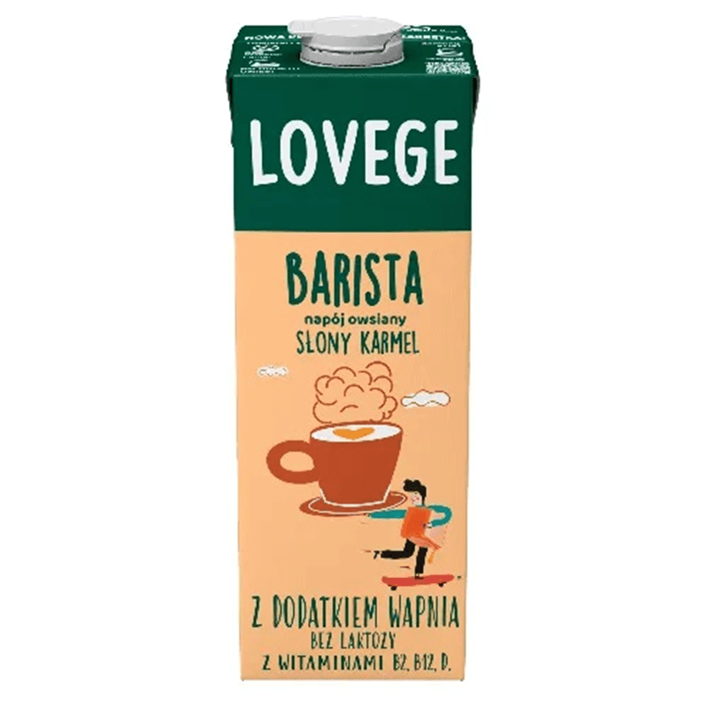 Sante Napój Lovege Owsiany Dla Baristów o Smaku Słony Karmel