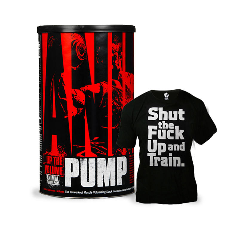 Universal Nutrition Animal Pump + T-shirt