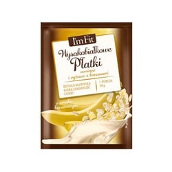 Wysokobiałkowe Płatki Owsiane I Ryżowe Z Bananmi