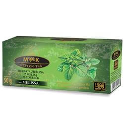Ceylon Tea Herbata Zielona Z Melisą