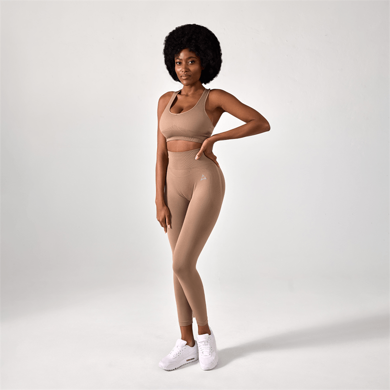 Allwear Legginsy Push Up Latte