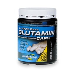Glutamin L-100% Base caps