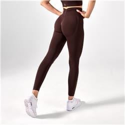 Legginsy Push Up V Back Espresso