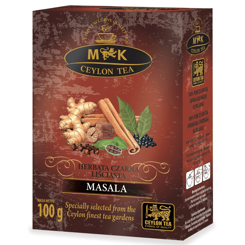 MK Ceylon Tea Herbata Czarna Liściasta Masala Z Mieszanką Przypraw