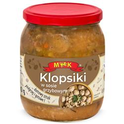 Klopsiki w sosie grzybowym