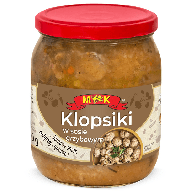 MK Klopsiki w sosie grzybowym