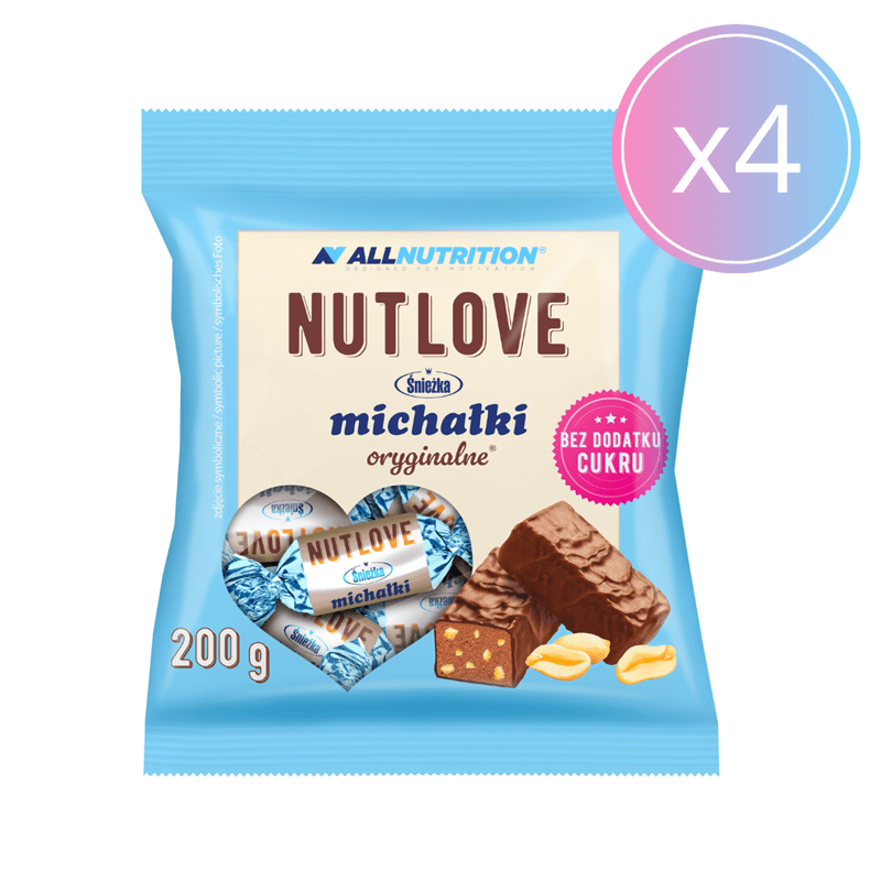 ALLNUTRITION 4 x NUTLOVE Michałki 200g