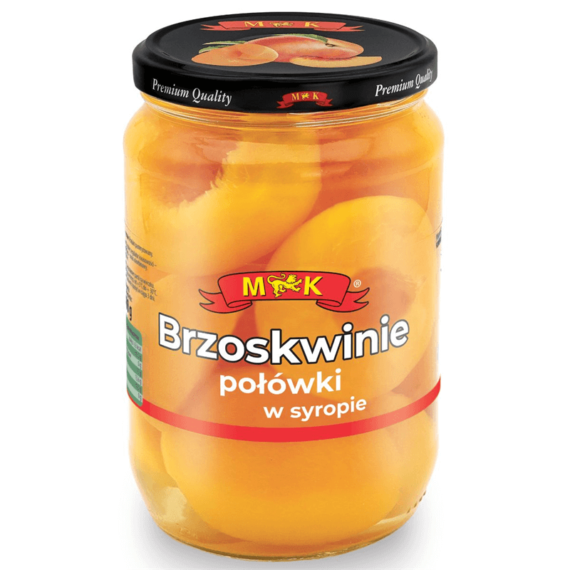 MK Brzoskwinie połówki w syropie