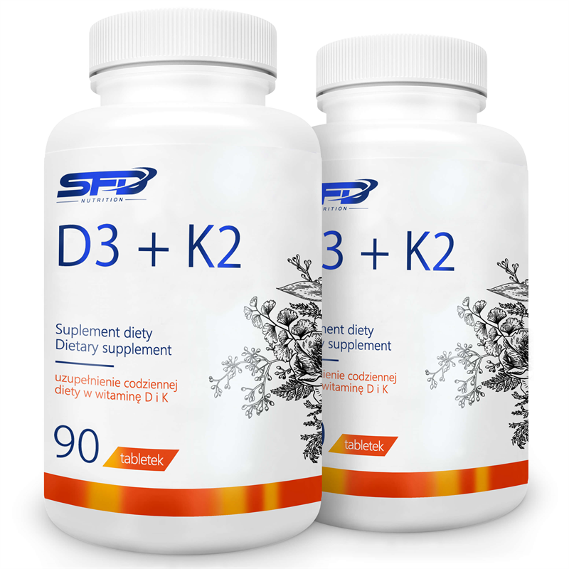 SFD NUTRITION 2x D3+K2 90tab