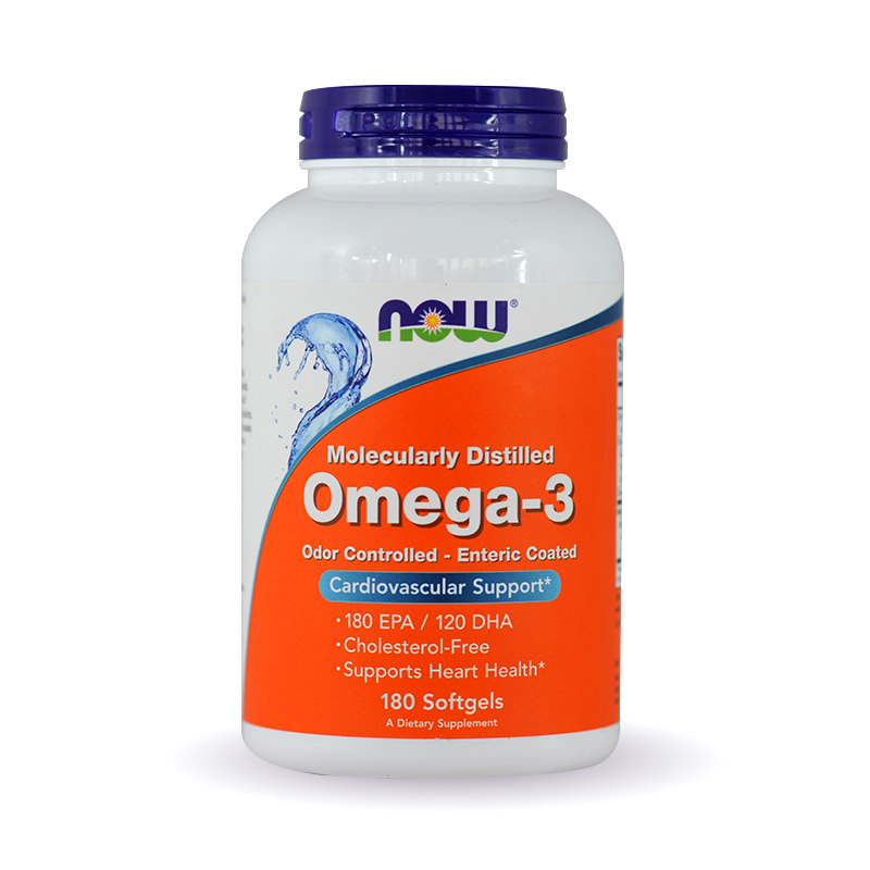 Now Molecularly Distilled Omega-3