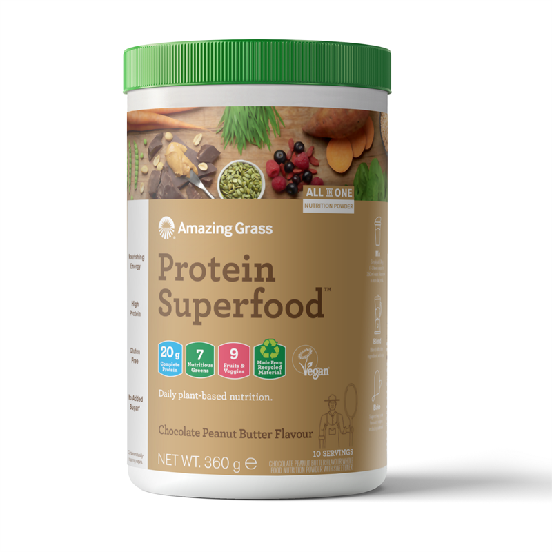 Amazing Grass Protein Superfood Chocolate Peanut Butter
