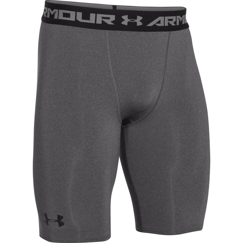 Under Armour Heatgear Armour Compression Shorts Long Dark Grey