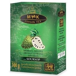 Ceylon Tea Herbata Zielona Liściasta O Smaku Gravioli