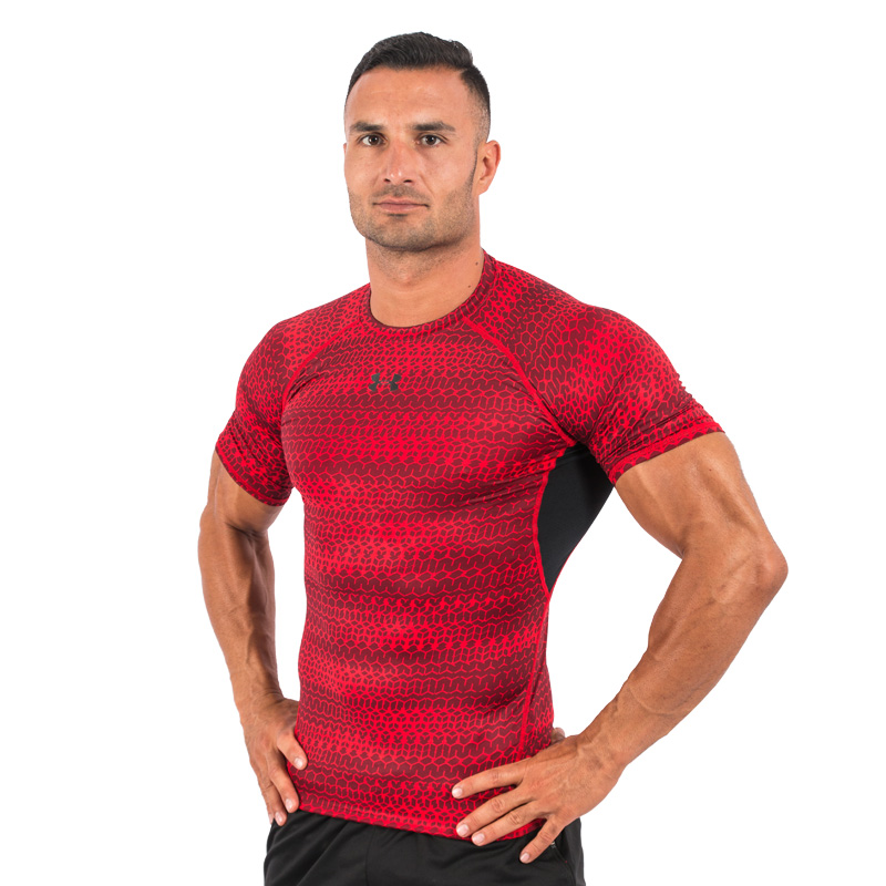 Under Armour Heatgear Armour Compression Printed Red