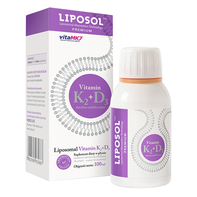 Medicaline Liposol Vitamin K2+D3