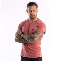 Męski T-SHIRT Rubbed Red