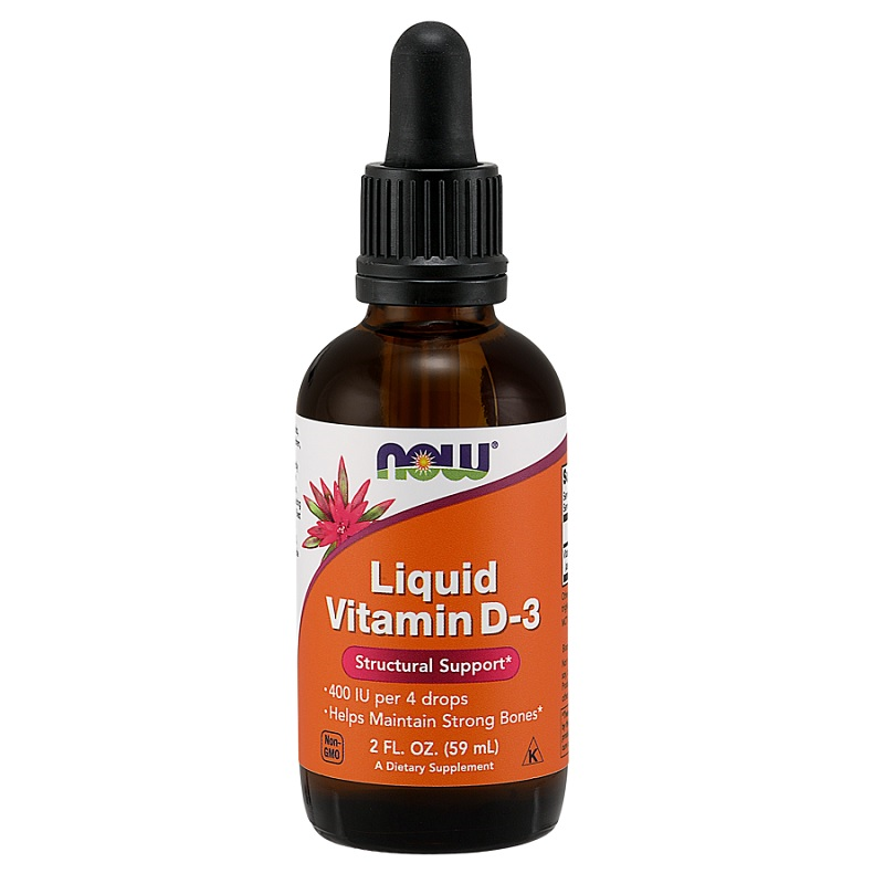 Now Vitamin D-3 Liquid