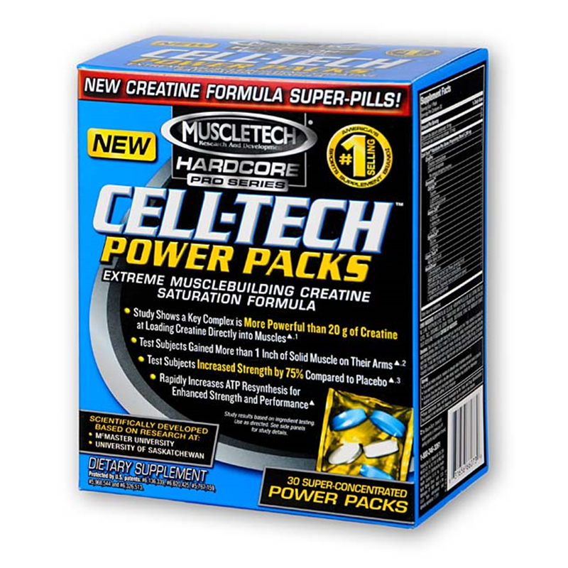 Muscletech Cell Tech Hardcore Pro Series Power Packs