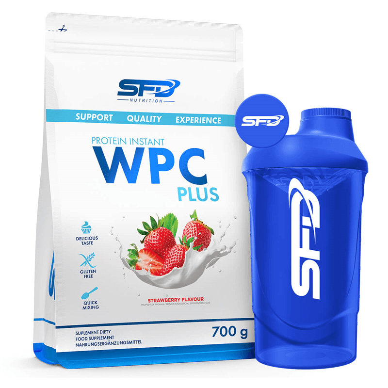 SFD NUTRITION WPC PROTEIN PLUS 700G + SHAKER