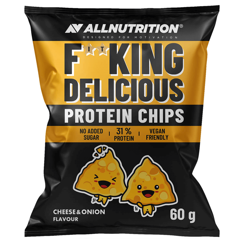 ALLNUTRITION Fitking Delicious Protein Chips Cheese & Onion