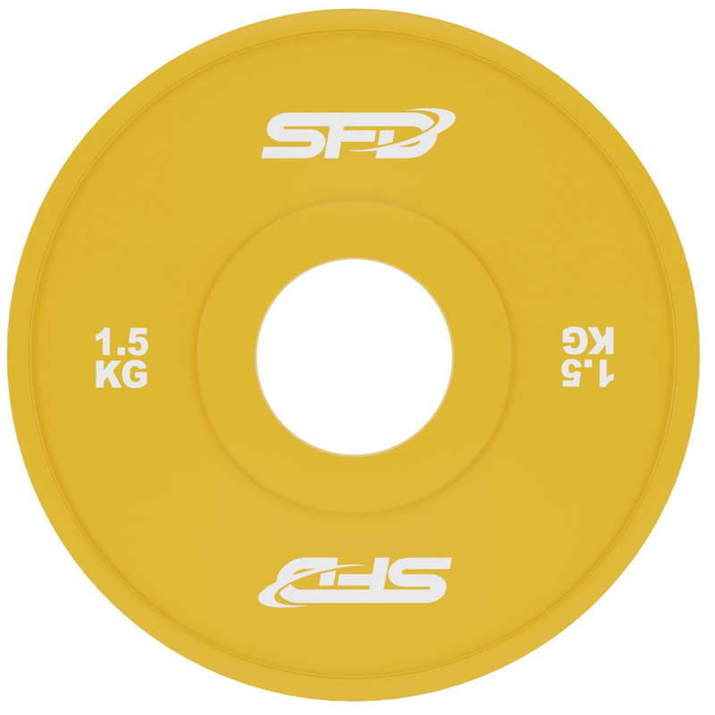 SFD Gym Fractional Rubber Plate 1,5 kg